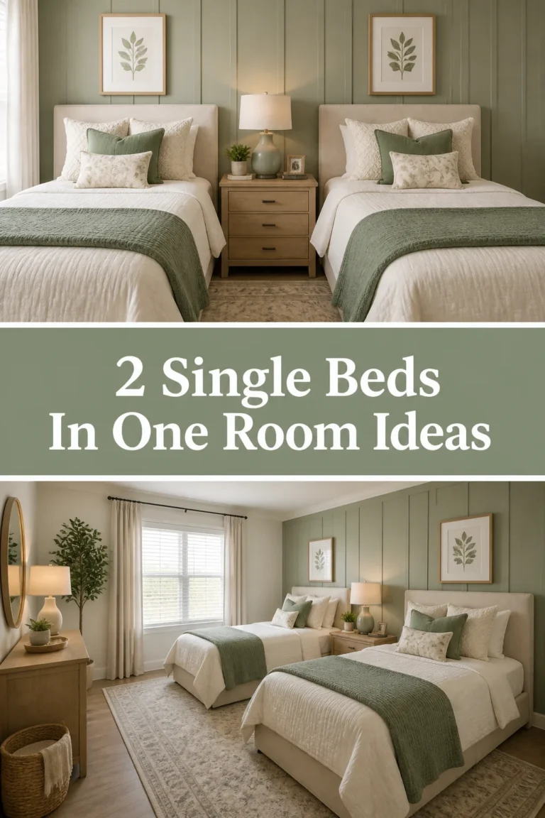 🛌 2 Single Beds In One Room Ideas