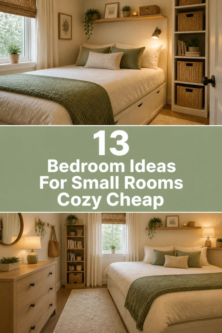 🛌 13 Bedroom Ideas For Small Rooms Cozy Cheap
