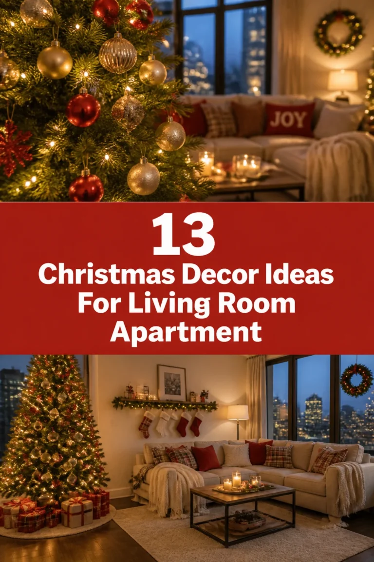 🎄 13 Christmas Decor Ideas For Living Room Apartment