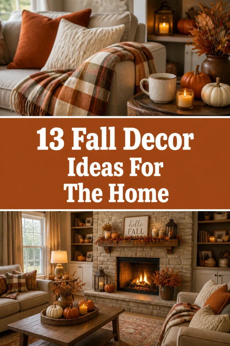 🎃 13 Fall Decor Ideas For The Home