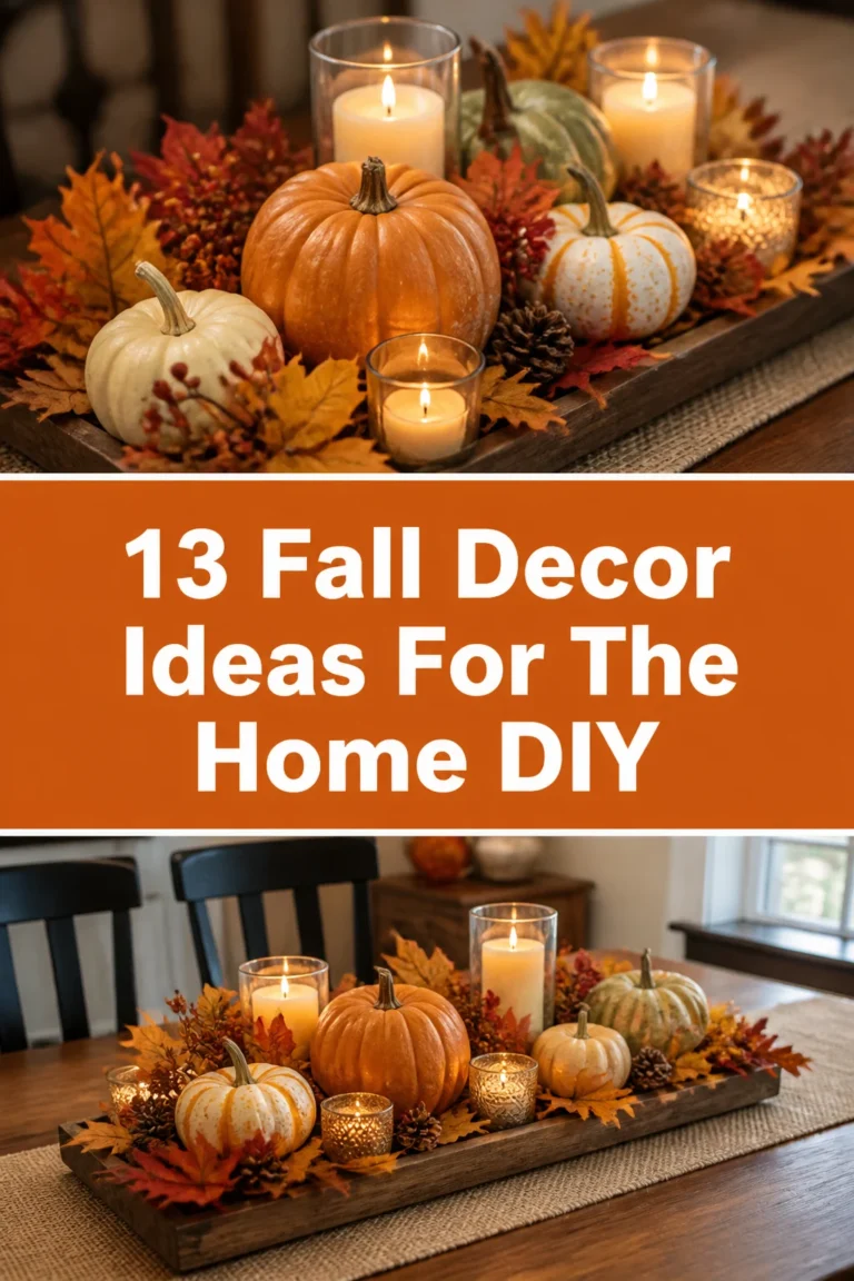 🍂 13 Fall Decor Ideas For The Home DIY