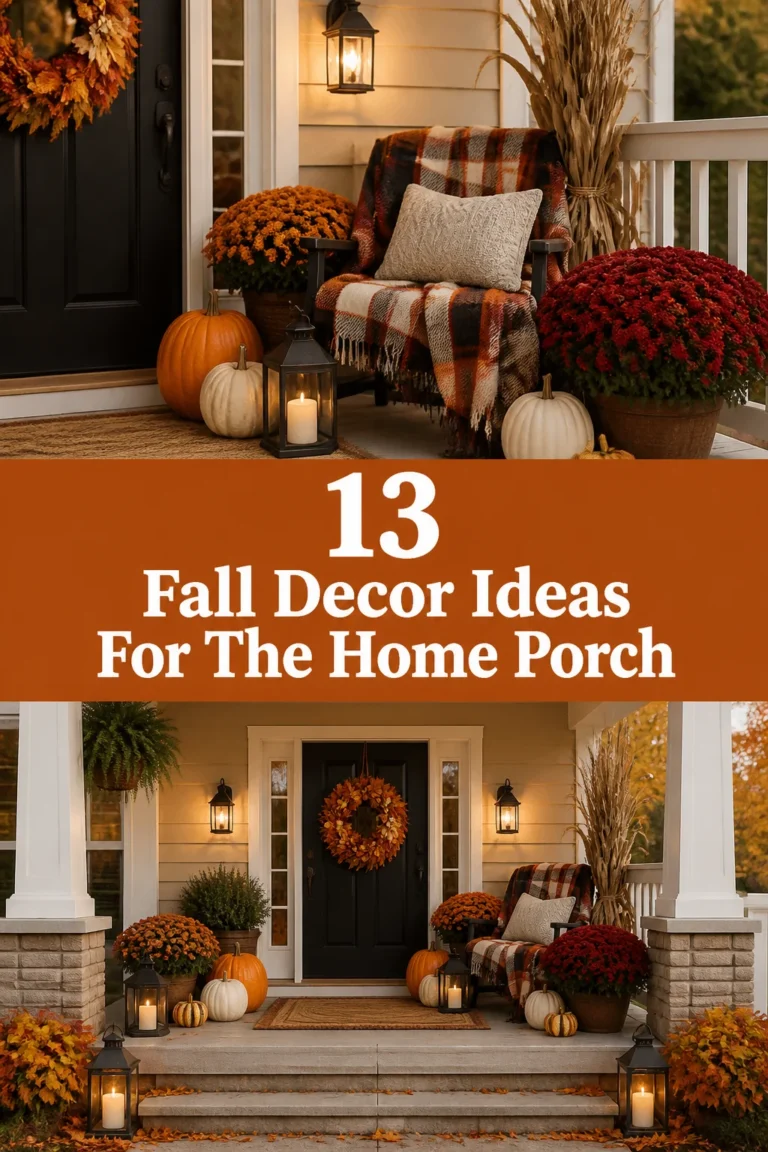 🍂 13 Fall Decor Ideas For The Home Porch
