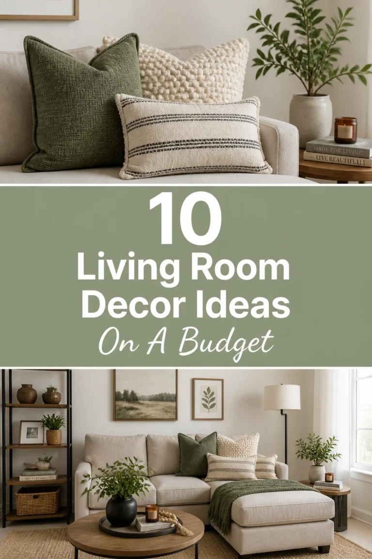 🛋️ 10 Living Room Decor Ideas On A Budget