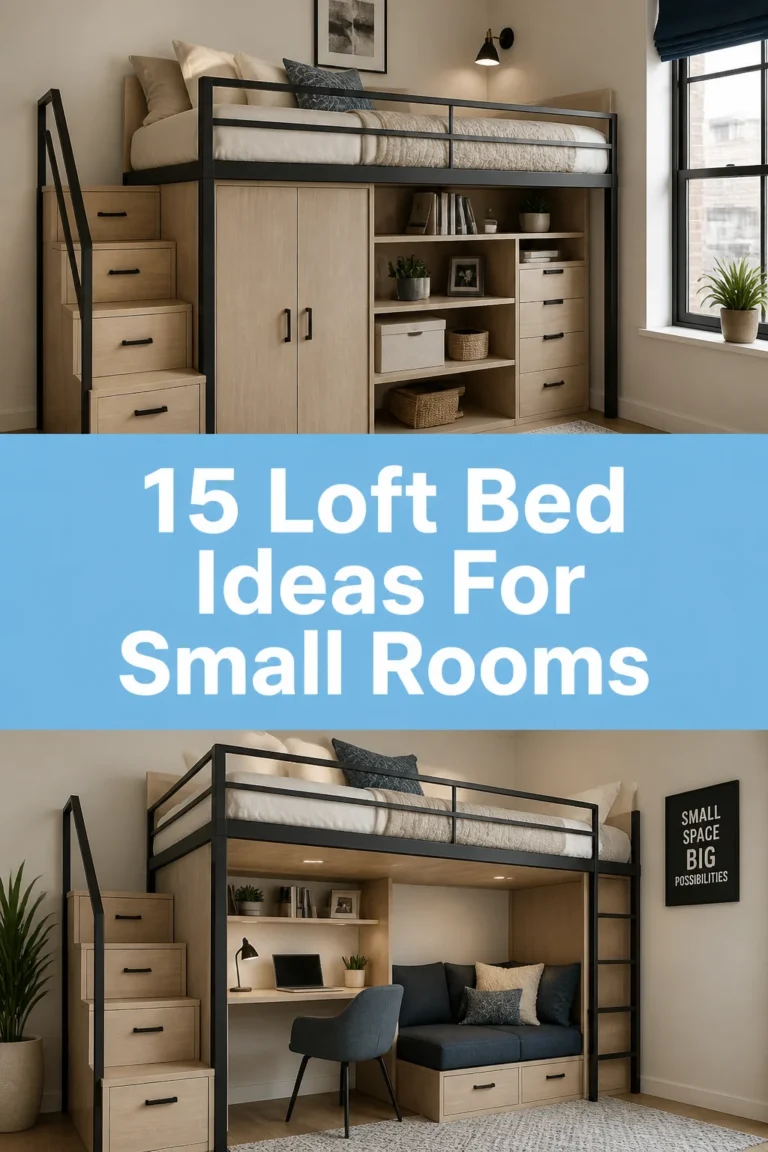 🛏️ 15 Loft Bed Ideas For Small Rooms