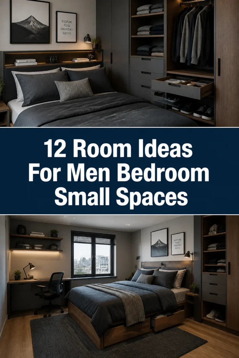 🚀 12 Room Ideas For Men Bedroom Small Spaces
