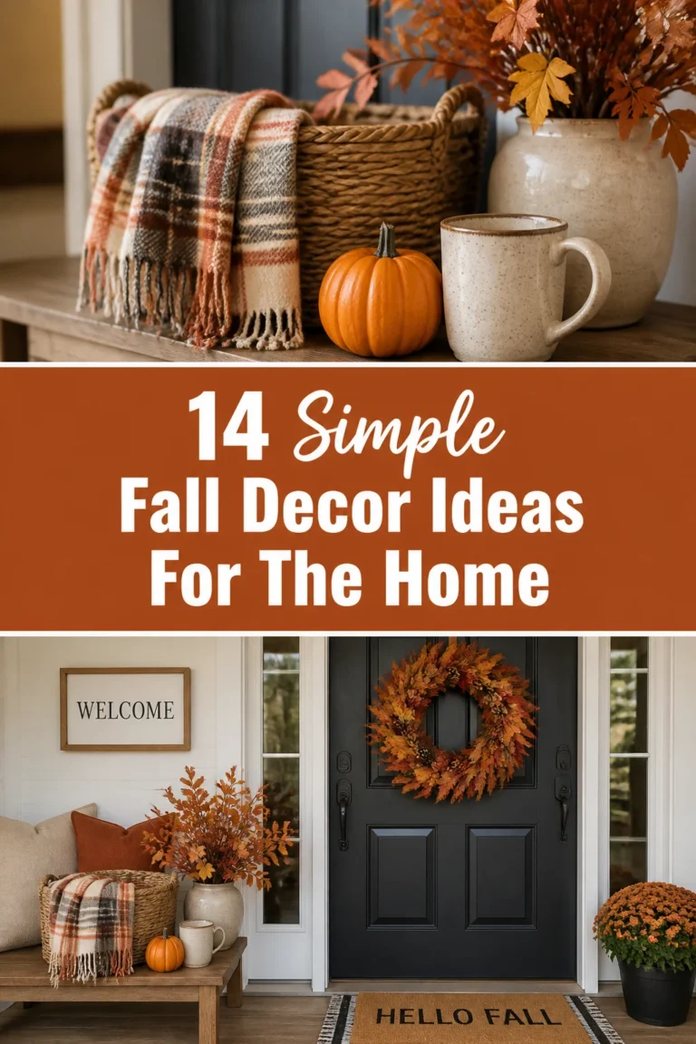 🎁 14 Simple Fall Decor Ideas For The Home