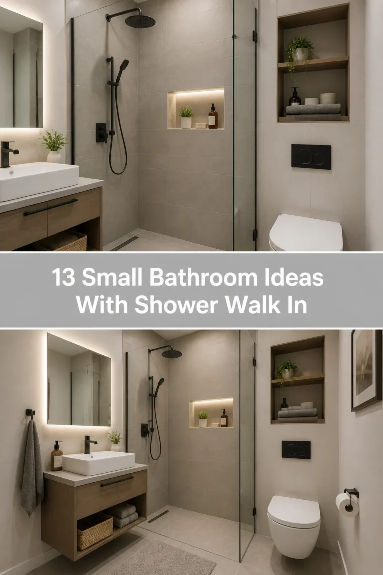 🛁 13 Small Bathroom Ideas With Shower Walk In