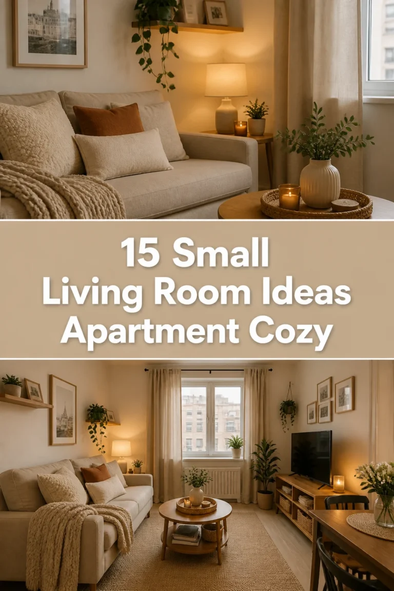 🏠 15 Small Living Room Ideas Apartment Cozy