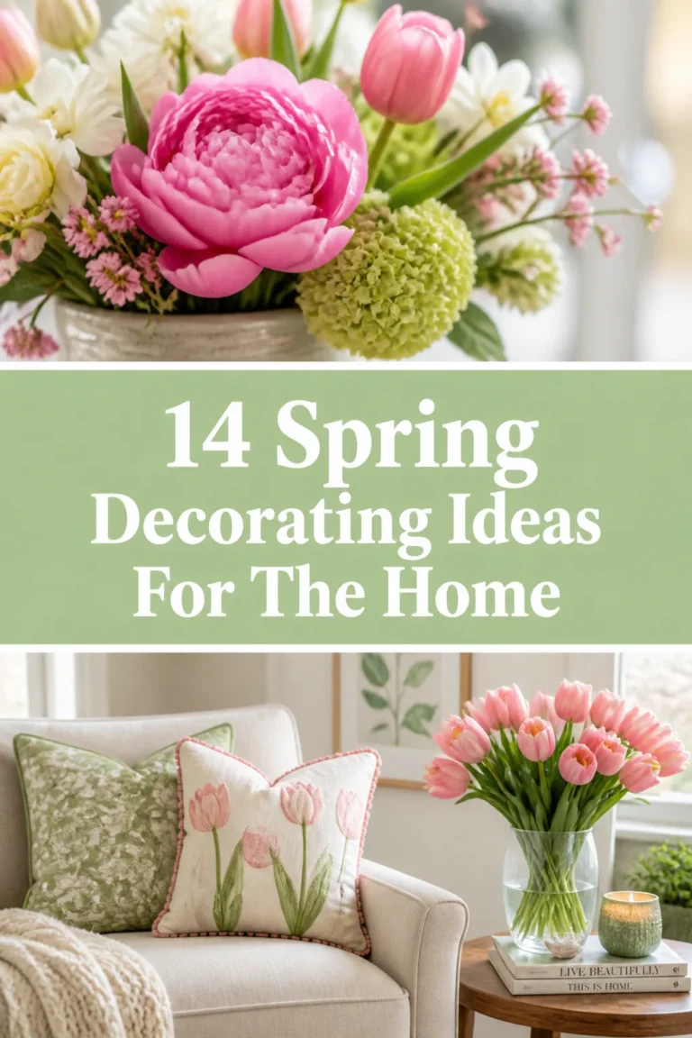 🌷 14 Spring Decorating Ideas For The Home