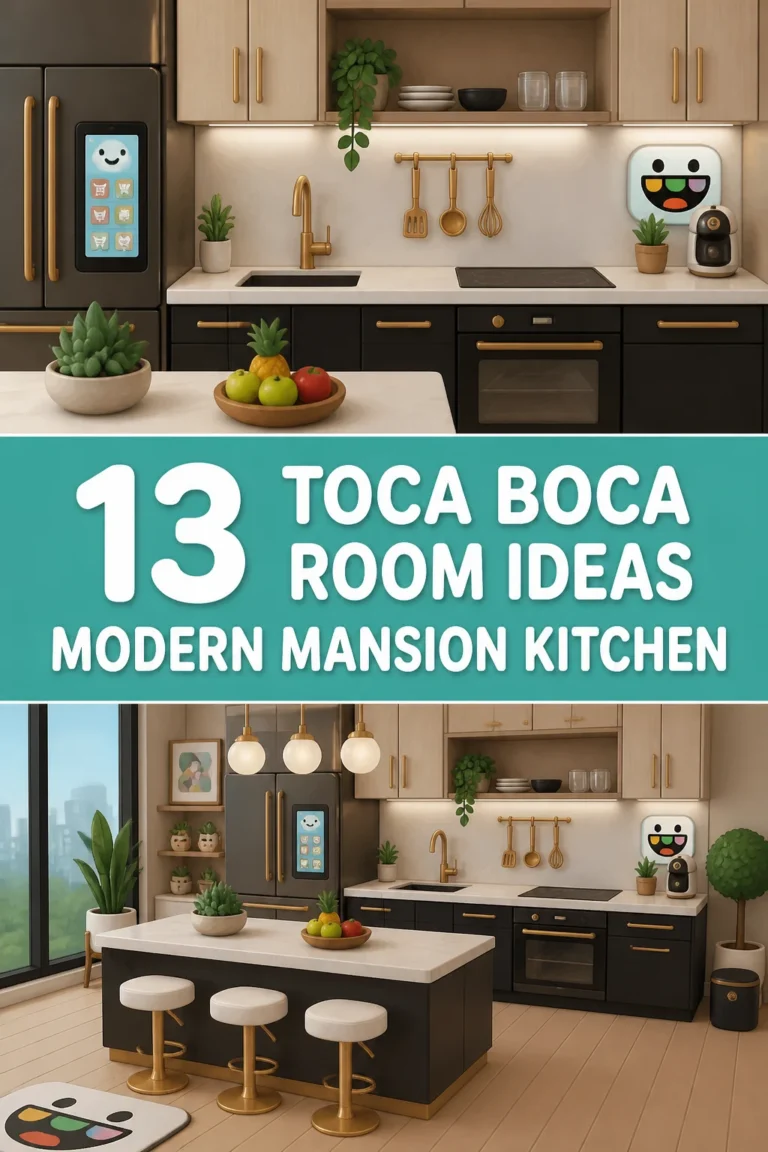 🍳 13 Toca Boca Room Ideas Modern Mansion Kitchen