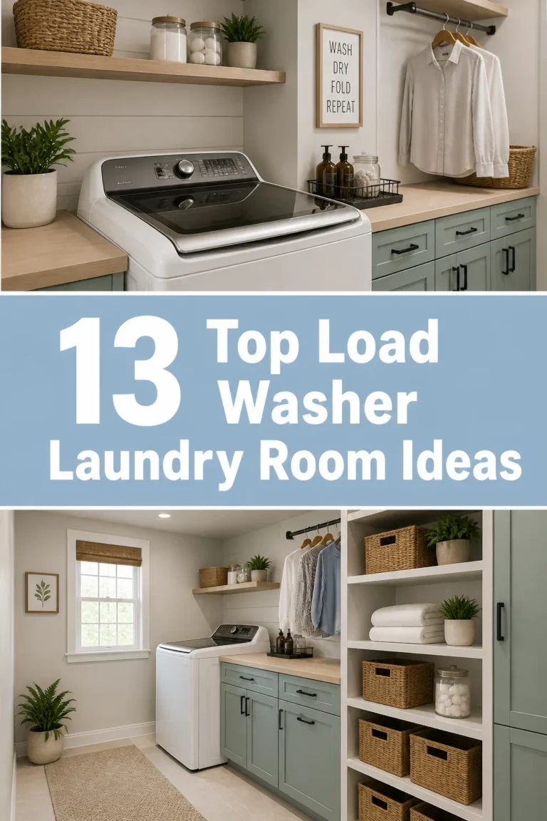 🧺 13 Top Load Washer Laundry Room Ideas