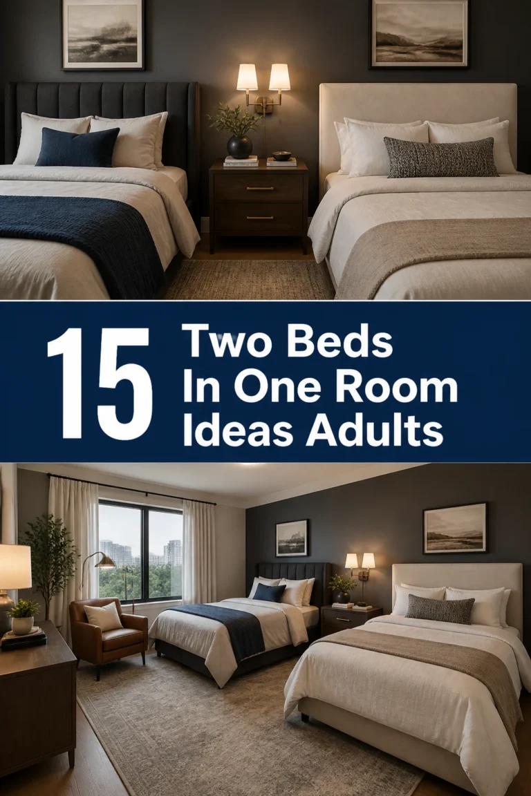 🛌 15 Two Beds In One Room Ideas Adults