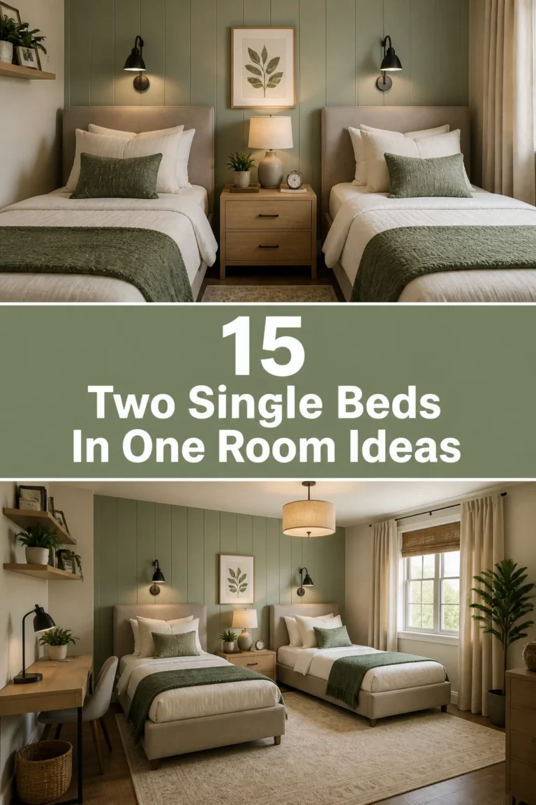 🛏️ 15 Two Single Beds In One Room Ideas