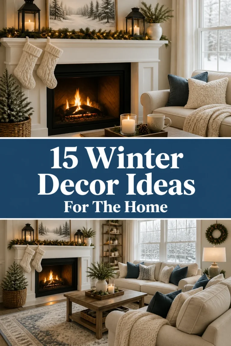 ❄️ 15 Winter Decor Ideas For The Home
