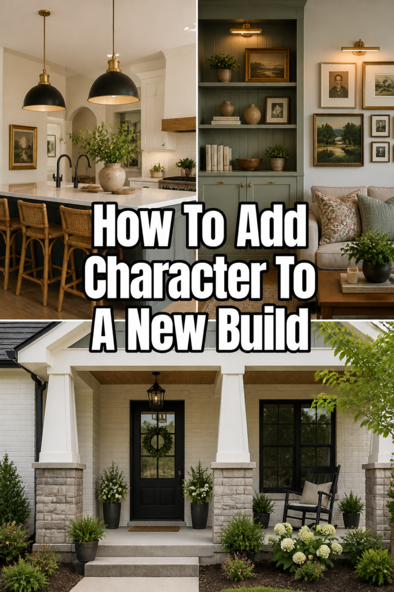 🏡 How To Add Character To A New Build