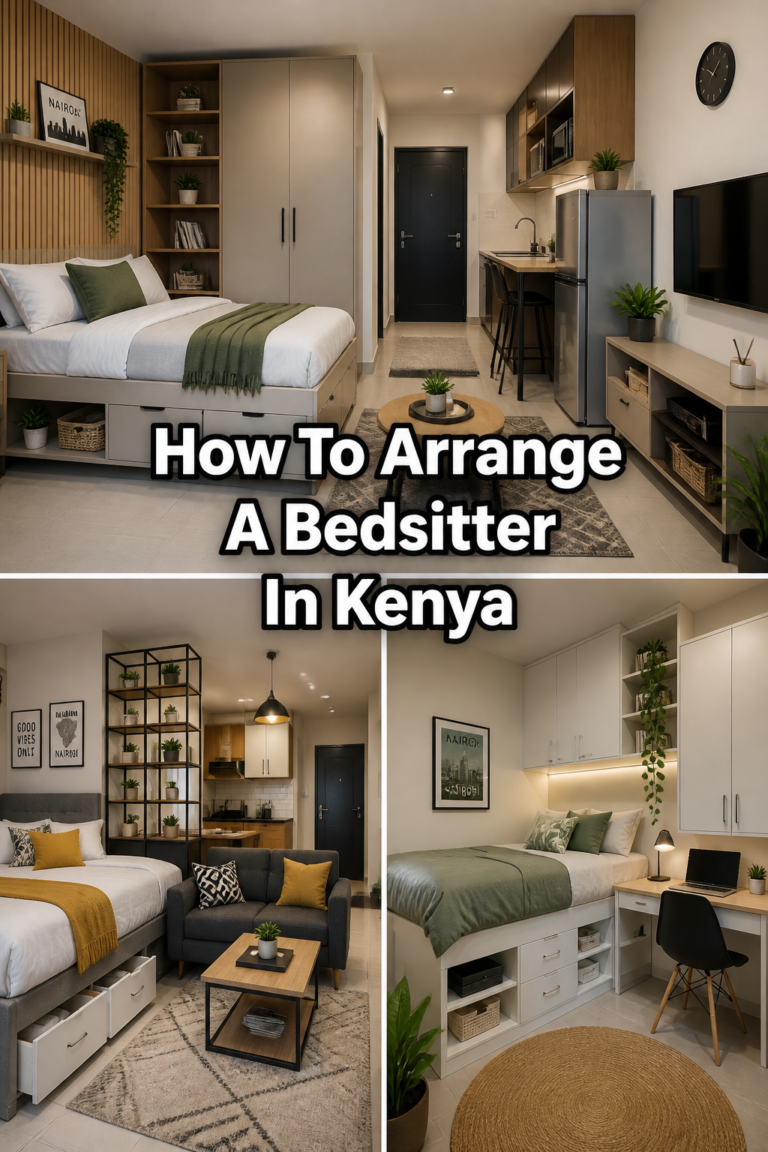 🏠 How To Arrange A Bedsitter In Kenya