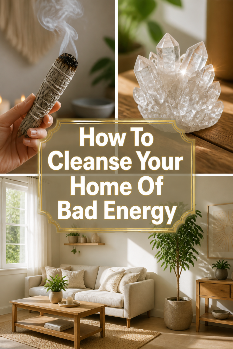 🏡 How To Cleanse Your Home Of Bad Energy