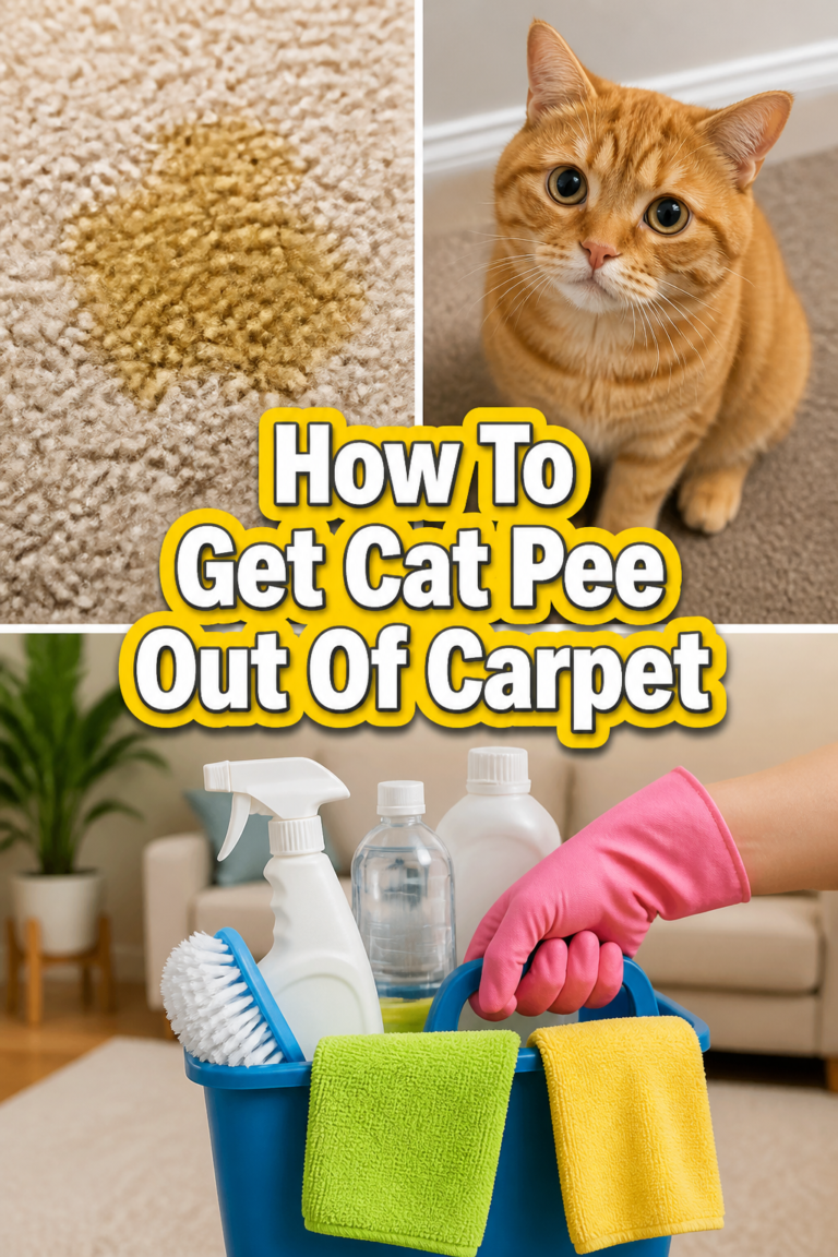 🐈 How To Get Cat Pee Out Of Carpet