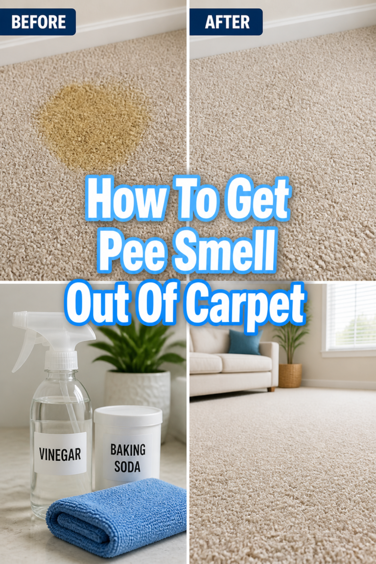 🧺 How To Get Pee Smell Out Of Carpet