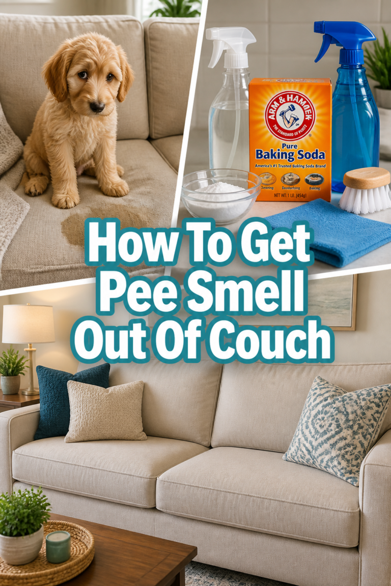 🛋️ How To Get Pee Smell Out Of Couch