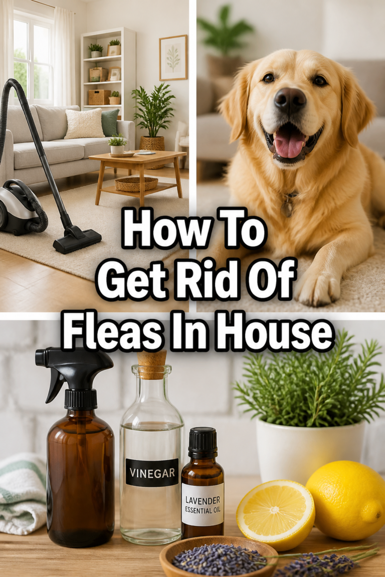 🏡 How To Get Rid Of Fleas In House