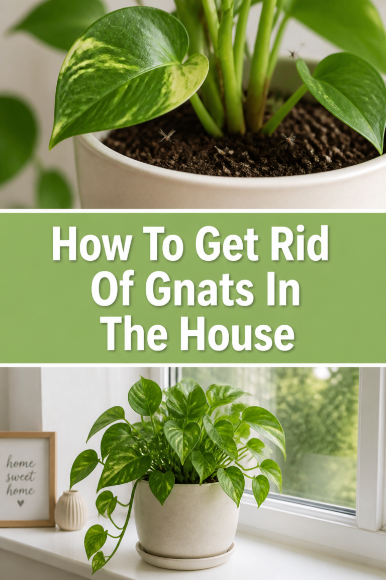 🌿 How To Get Rid Of Gnats In The House