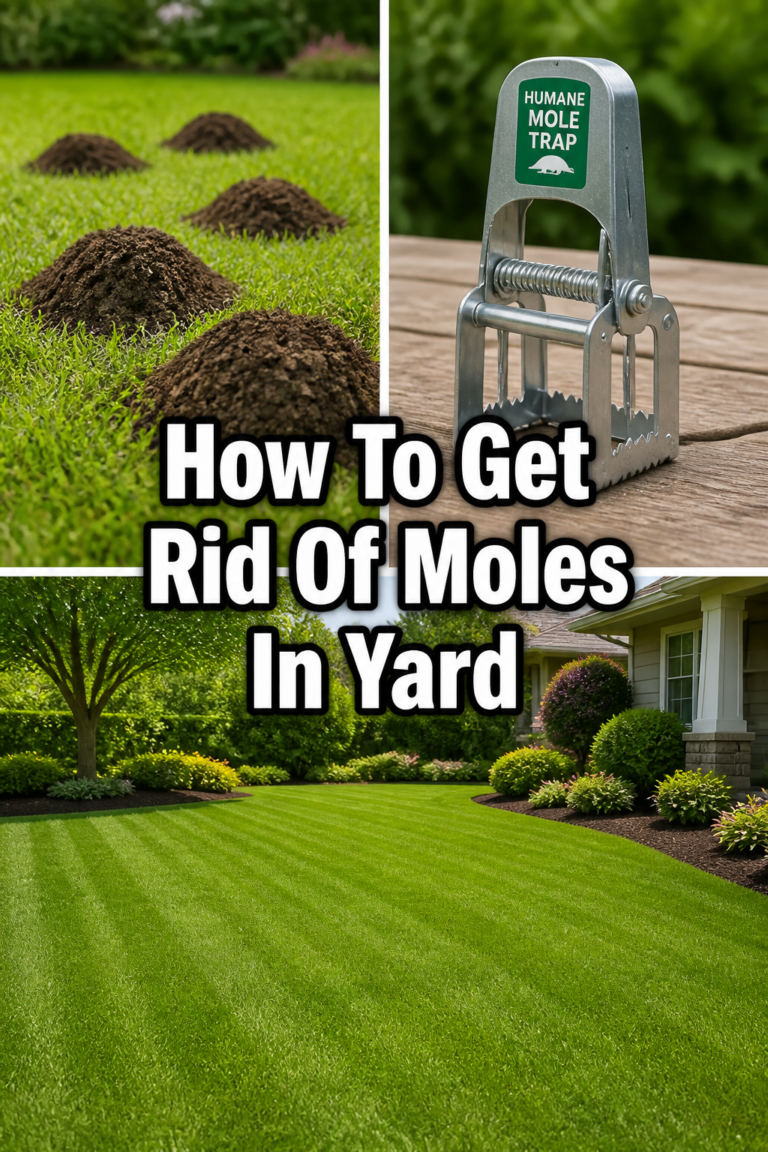 🌱 How To Get Rid Of Moles In Yard