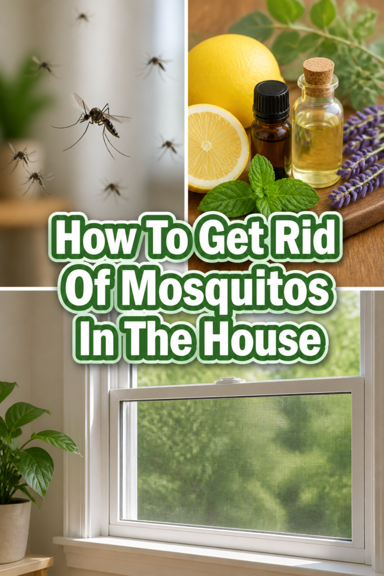 🦟 How To Get Rid Of Mosquitos In The House