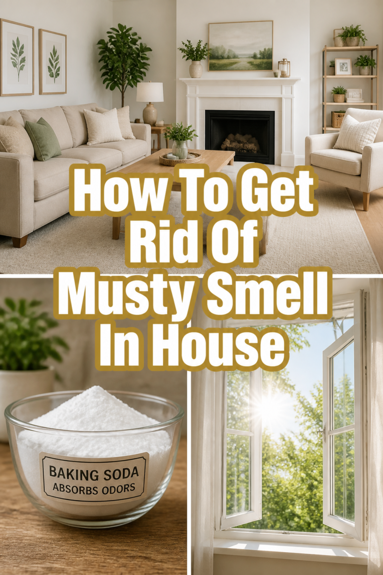 🌬️ How To Get Rid Of Musty Smell In House