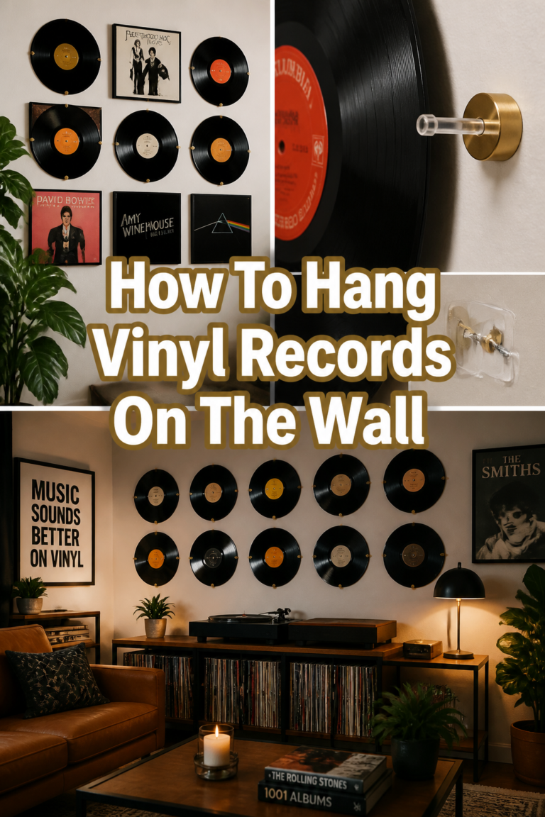 🎵 How To Hang Vinyl Records On The Wall