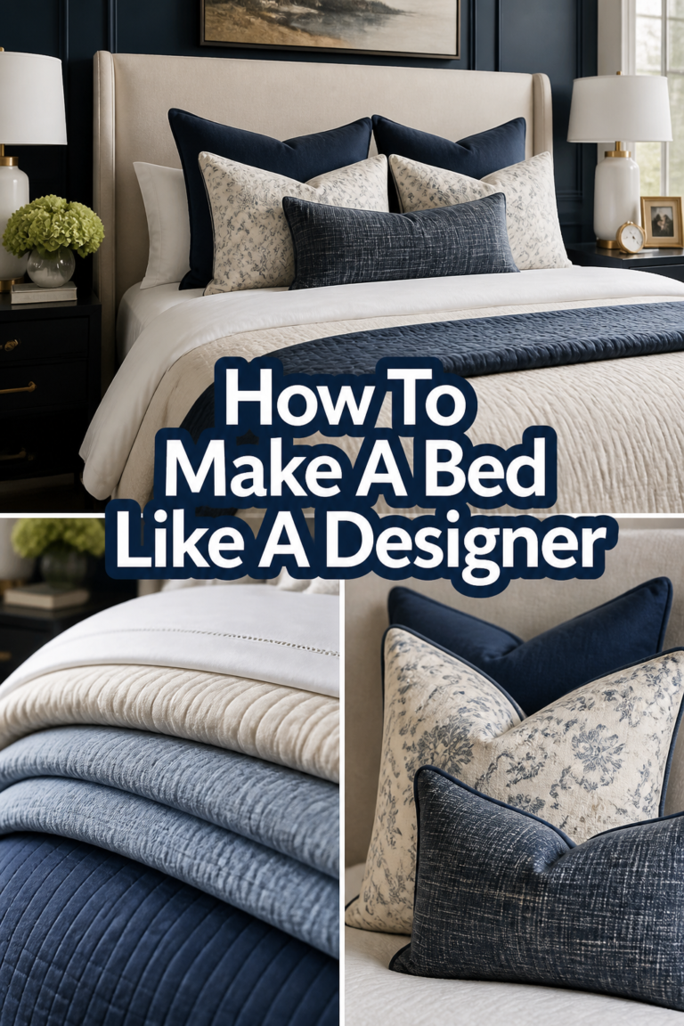 🛌 How To Make A Bed Like A Designer