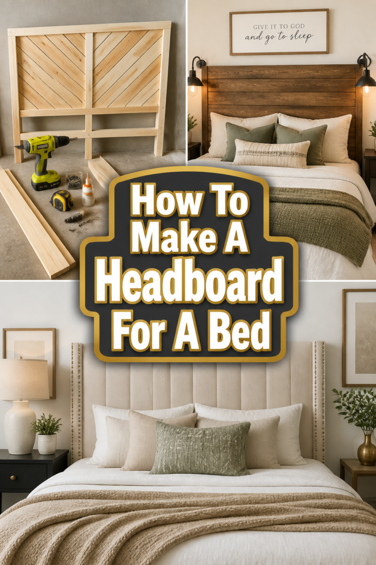 🏡 How To Make A Headboard For A Bed