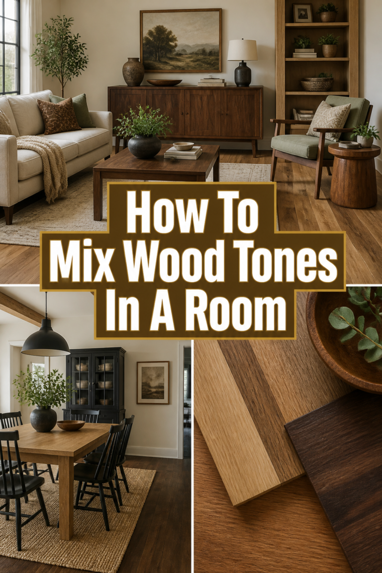 🌳 How To Mix Wood Tones In A Room