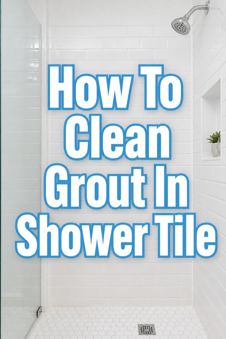 ✨ How To Clean Grout In Shower Tile