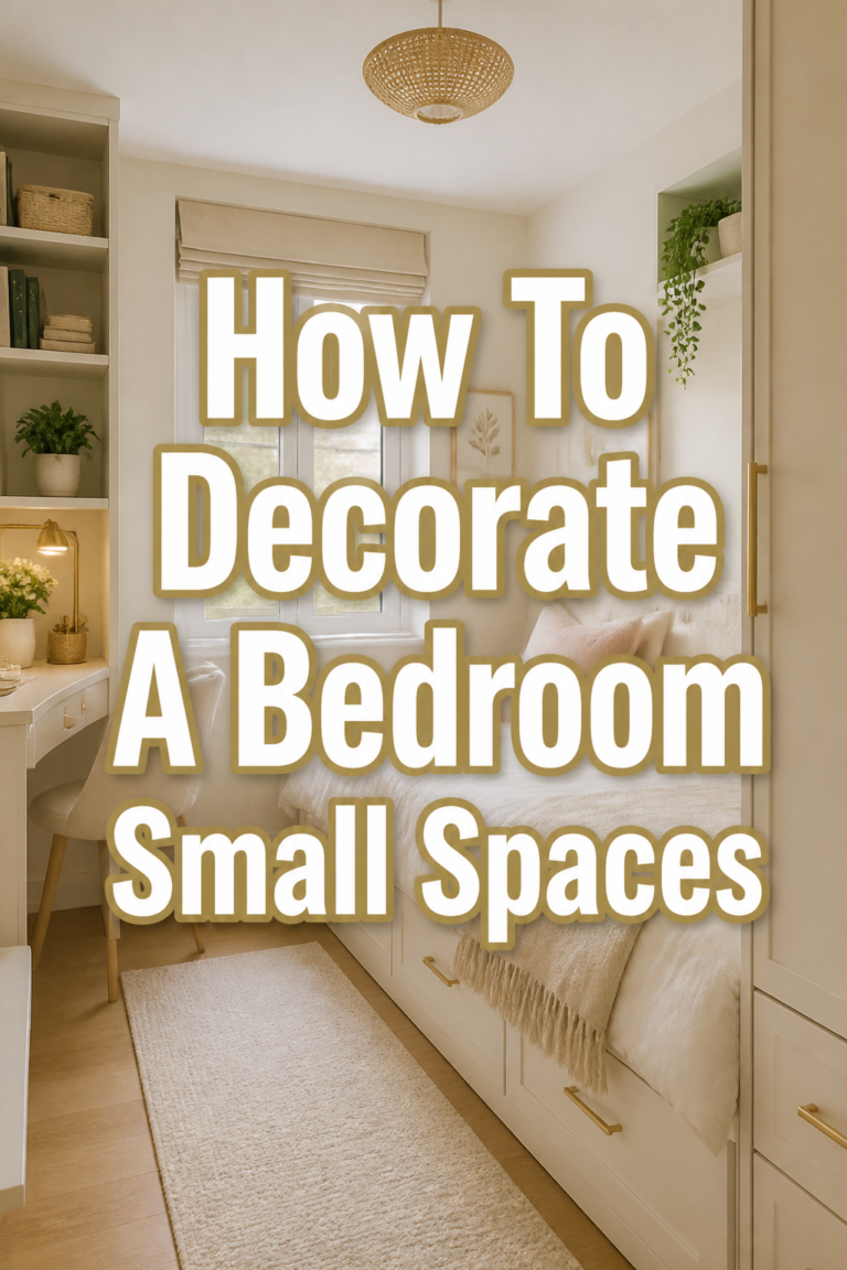 🛏️ How To Decorate A Bedroom Small Spaces