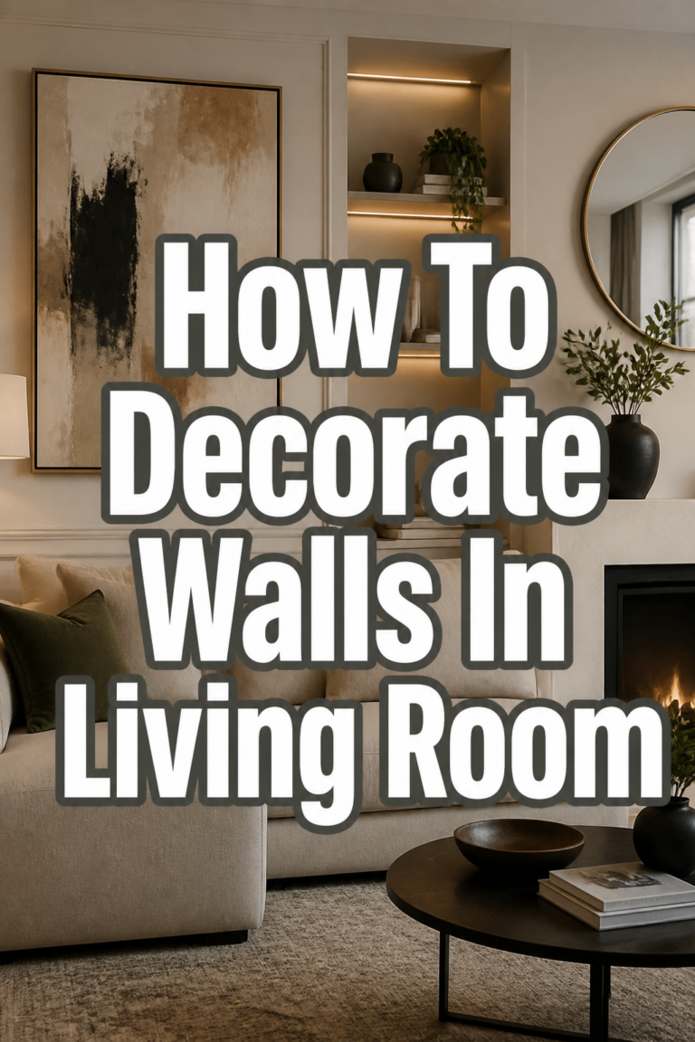 🖼️ How To Decorate Walls In Living Room