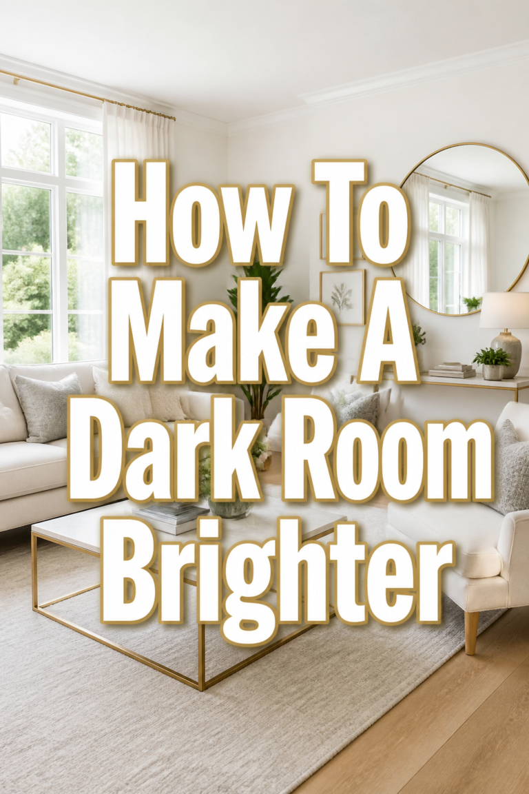 ✨ How To Make A Dark Room Brighter