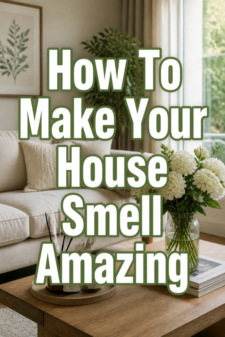 ✨ How To Make Your House Smell Amazing