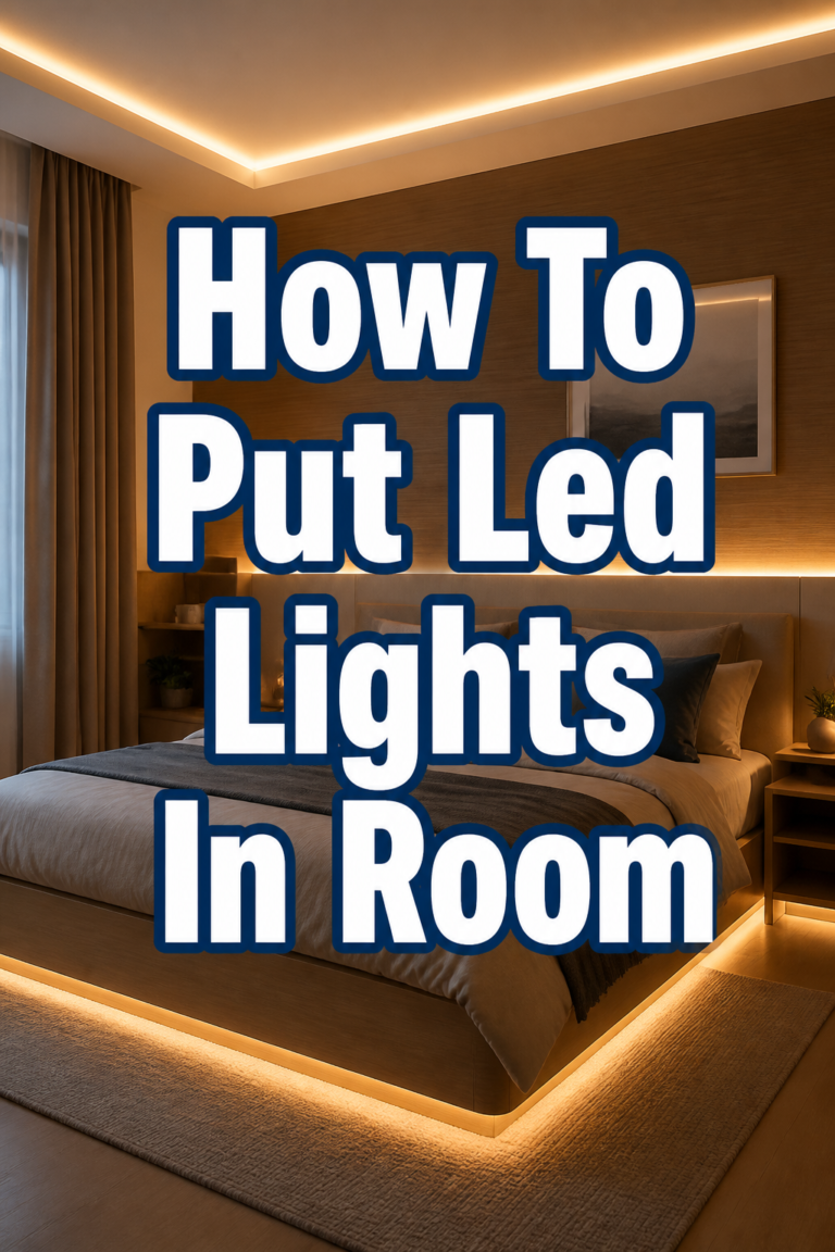 ✨ How To Put Led Lights In Room