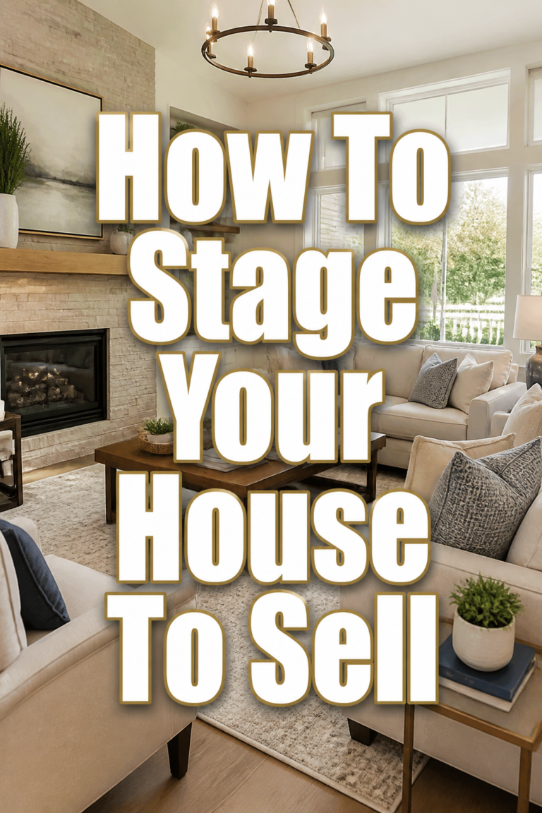 🏡 How To Stage Your House To Sell